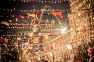ciudades adornadas de navidad en canandá 